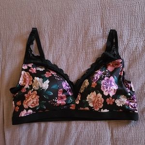 Torrid Floral Lace Bralette